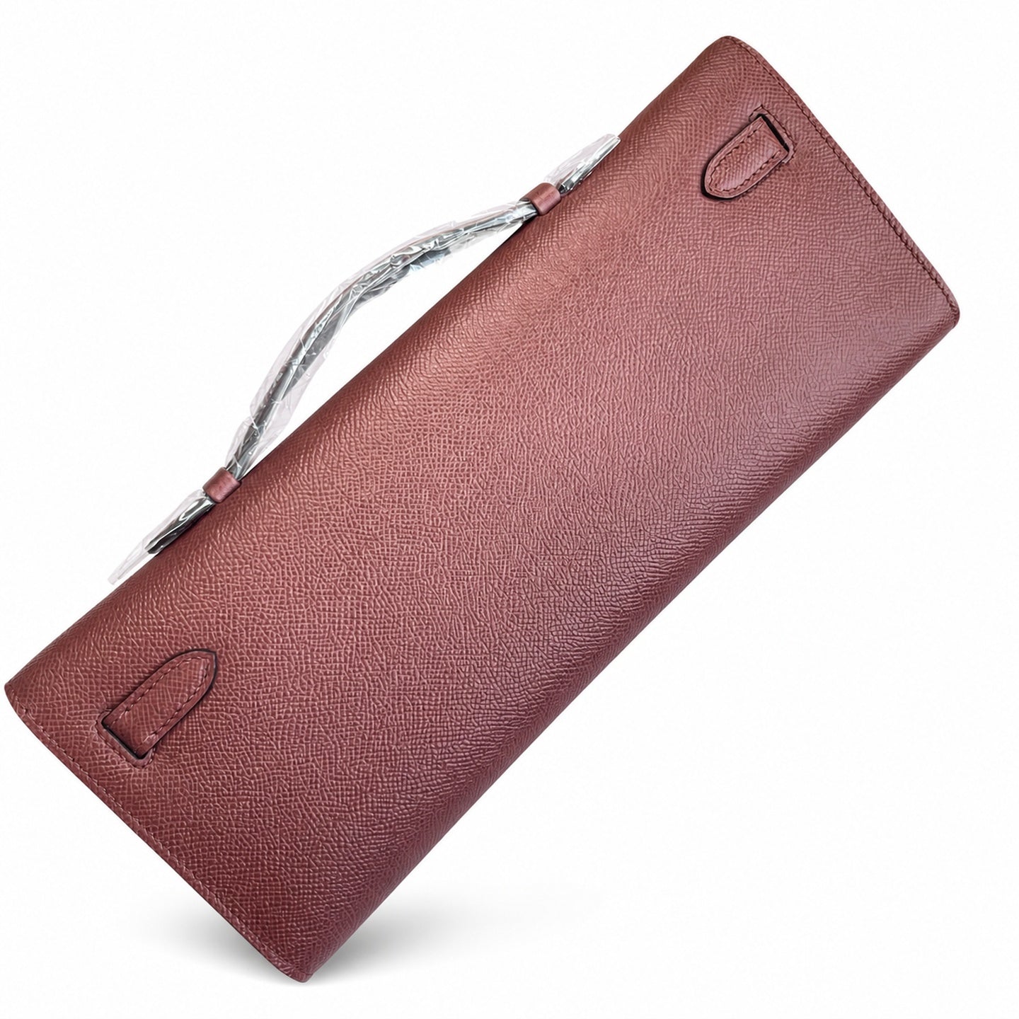Kelly Cut 31 Clutch Epsom Leather Picture Burgundy
