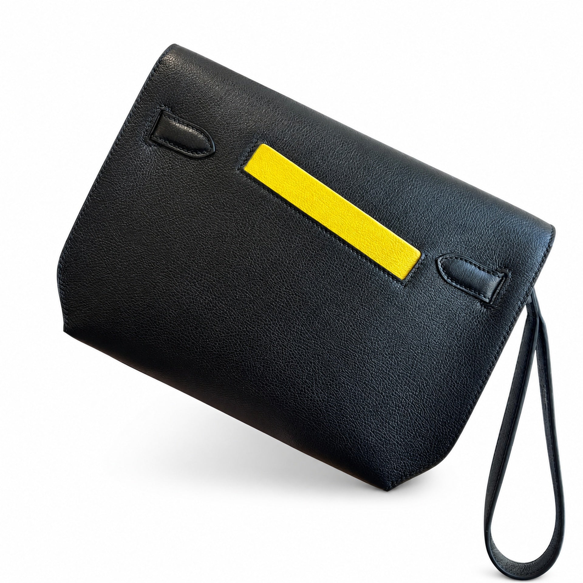 Kelly Depeches 25 clutch, Evercolor leather (with additional shoulder strap), can be worn cross-body, can be carried by hand or on the wrist, daily needs, seamless switch between business/leisure - ce