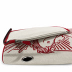 Hermers' popular herbag 31cm is designed to be inspired by saddle bags. The body of the bag is made of canvas, and the inseam, shoulder straps and handle are made of leather. The appearance is very si