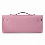 Kelly cut 31 handbag epsom mallow purple silver buckle ready stock