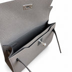 Kelly Depeches 25 clutch, Togo leather (with additional shoulder strap), can be worn cross-body, can be carried by hand or on the wrist, daily needs, seamless switch between business/leisure - central