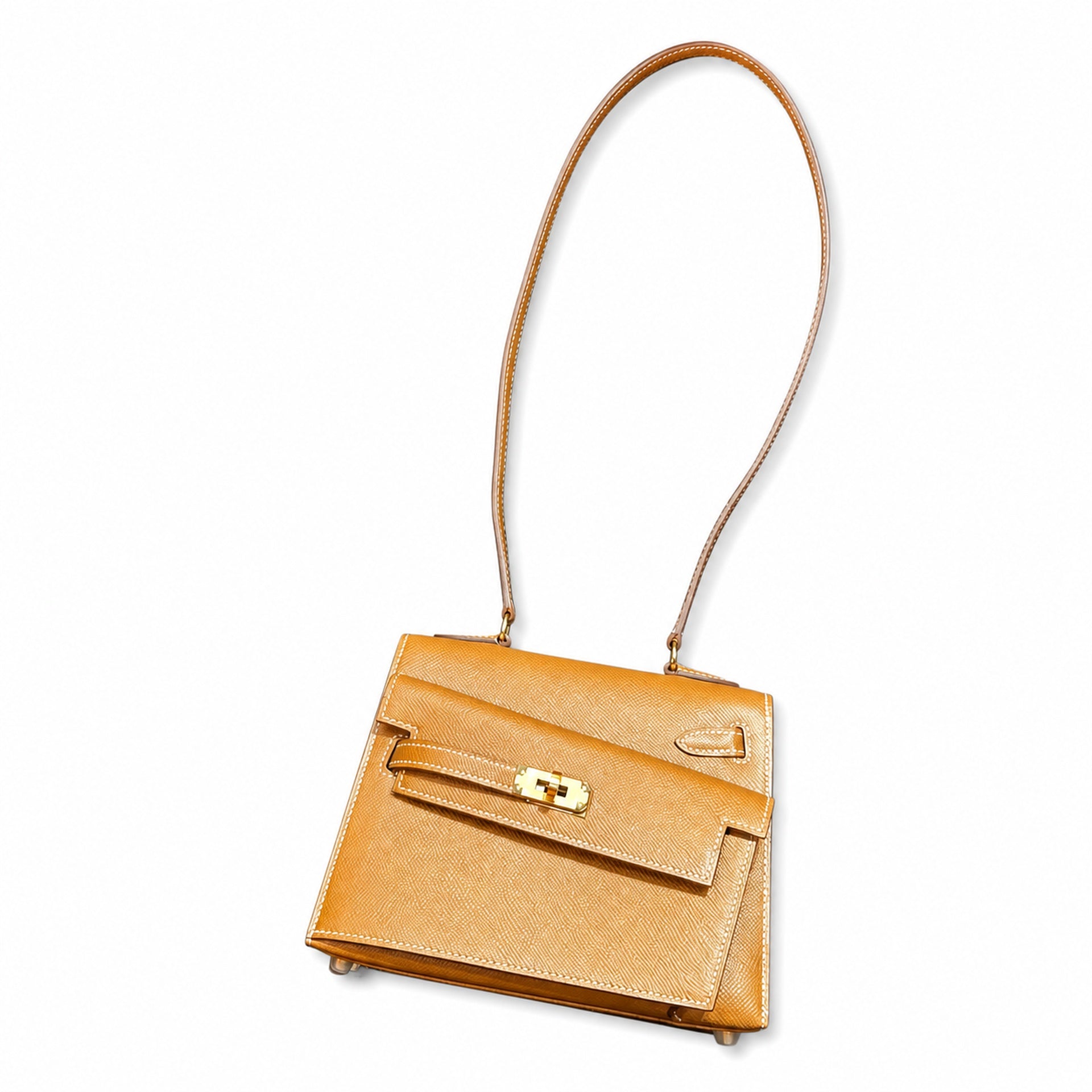 kelly double-sided DESORDRE original epsom leather gold brown gold buckle order shipped