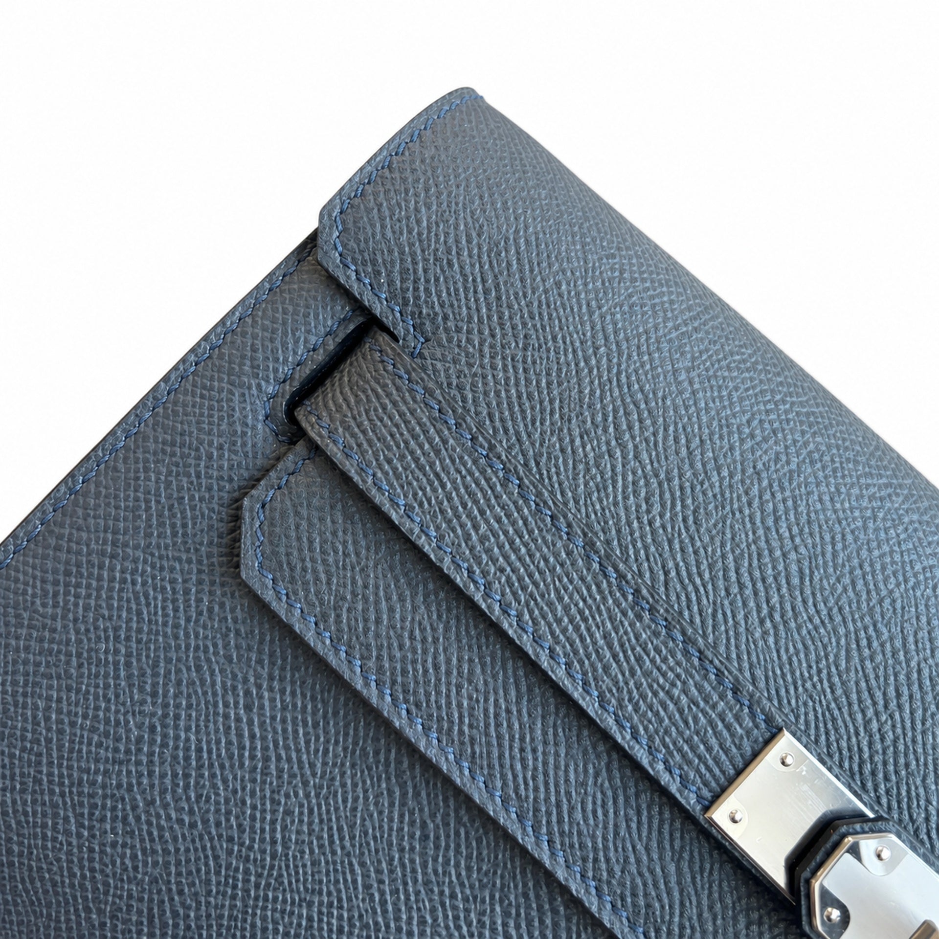 Kelly Depeches 25 clutch, Epsom leather (with additional shoulder strap), can be worn cross-body, can be carried by hand or on the wrist, daily needs, seamless switch between business/leisure - centra