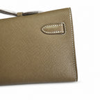 Kelly Cut 31 handbag Epsom leather picture elephant gray ready stock