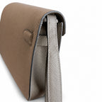 Kelly Depeches 25 clutch, Epsom leather (with additional shoulder strap), can be worn cross-body, can be carried by hand or on the wrist, daily needs, seamless switch between business/leisure - centra