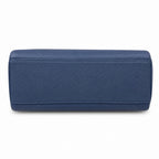 🆕 In stock Kelly Messenger messenger bag for men and women, sapphire blue silver buckle, imported leather, all-steel hand-waxed thread, the best value for money on the Internet. The classic combinatio