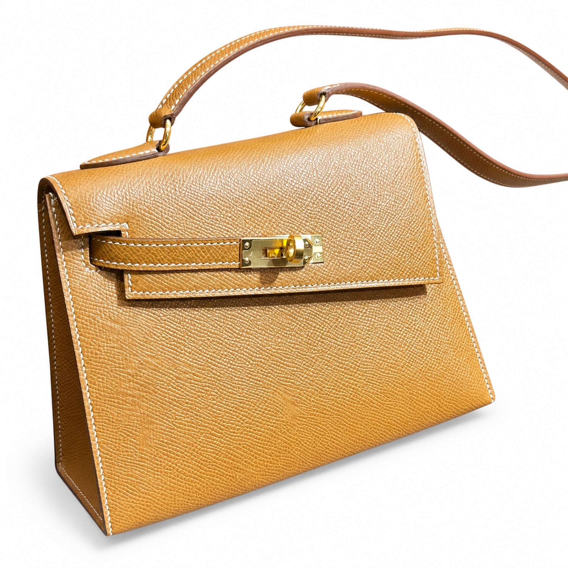 kelly double-sided DESORDRE original epsom leather gold brown gold buckle order shipped