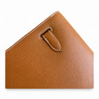 Kelly Depeches 25 clutch, Epsom leather (with additional shoulder strap), can be worn cross-body, can be carried by hand or on the wrist, daily needs, seamless switch between business/leisure - centra