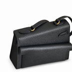 Latest new style 🆕 kelly latest style FW 2022 double-sided kelly epsom leather double-sided irregular design bold change new look more handsome and stylish black gold buckle