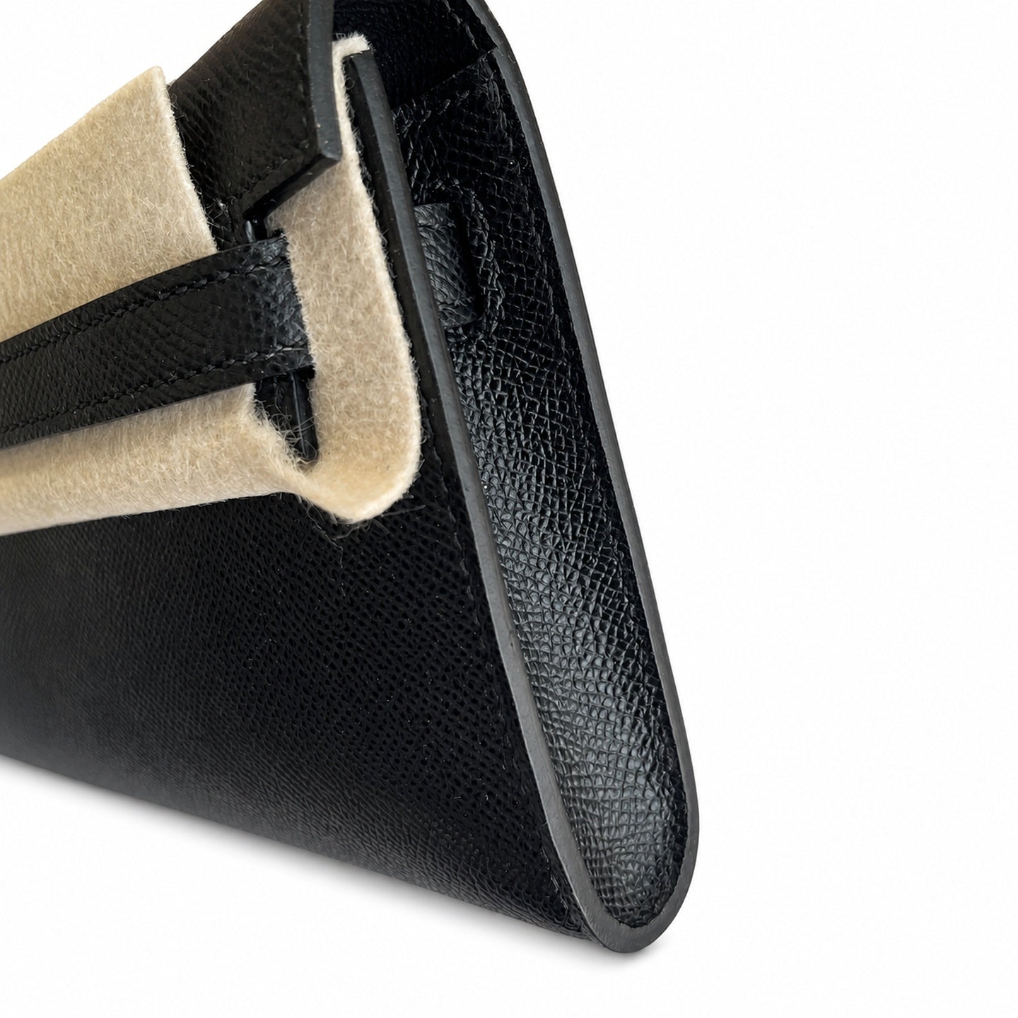 Kelly Cut 31 handbag Epsom leather picture black ready stock
