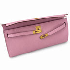 Kelly cut 31 handbag epsom mallow purple gold buckle ready stock