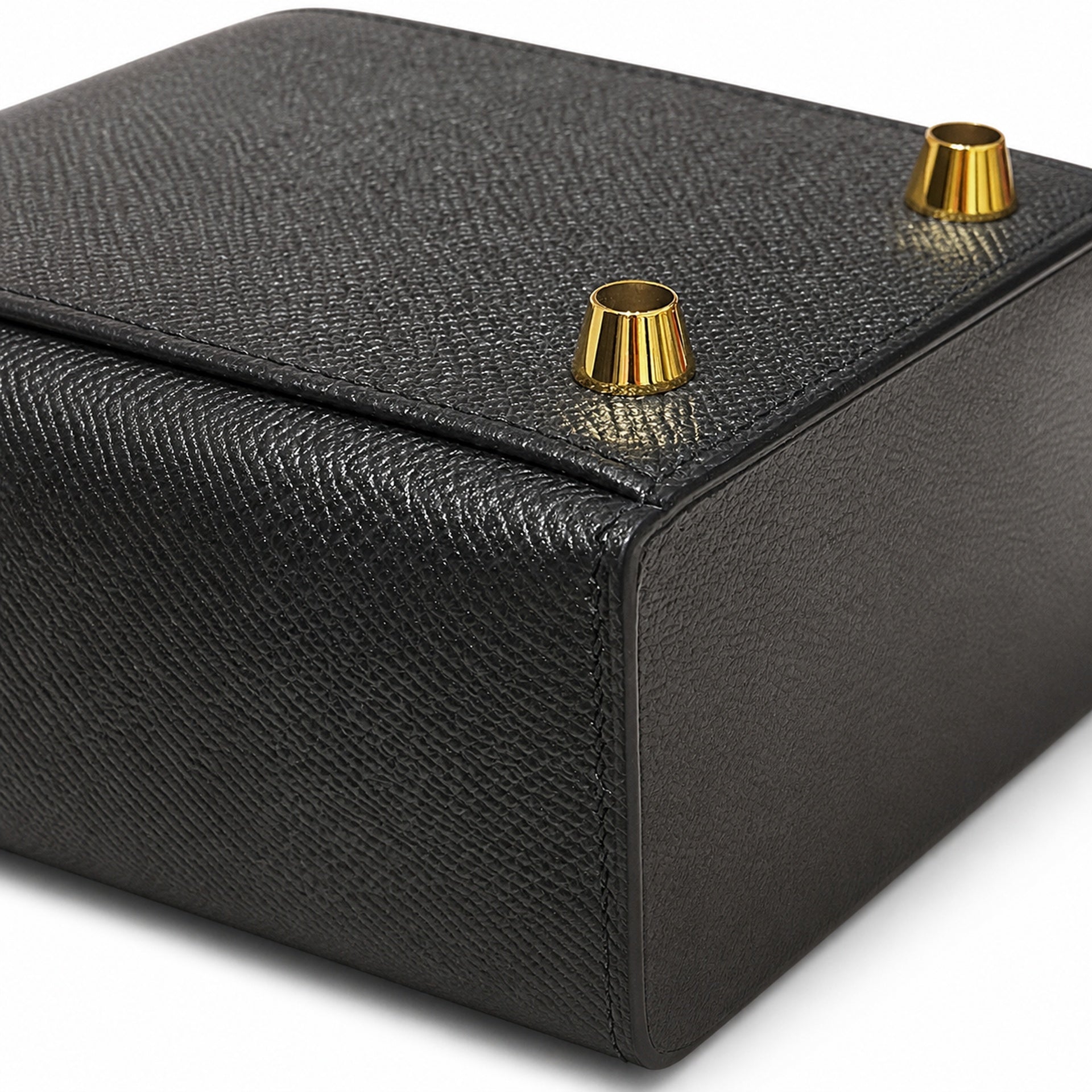 kelly25cm, ck89/Black, Epsom, gold, all handmade‼ ️Kelly 25cm, black, palm print, gold buckle, high-end handmade exclusive customization‼ ️Purely hand-made nails, hand-engraved hardware, fine steel Di