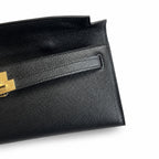 Kelly Cut 31 handbag Epsom leather picture black ready stock