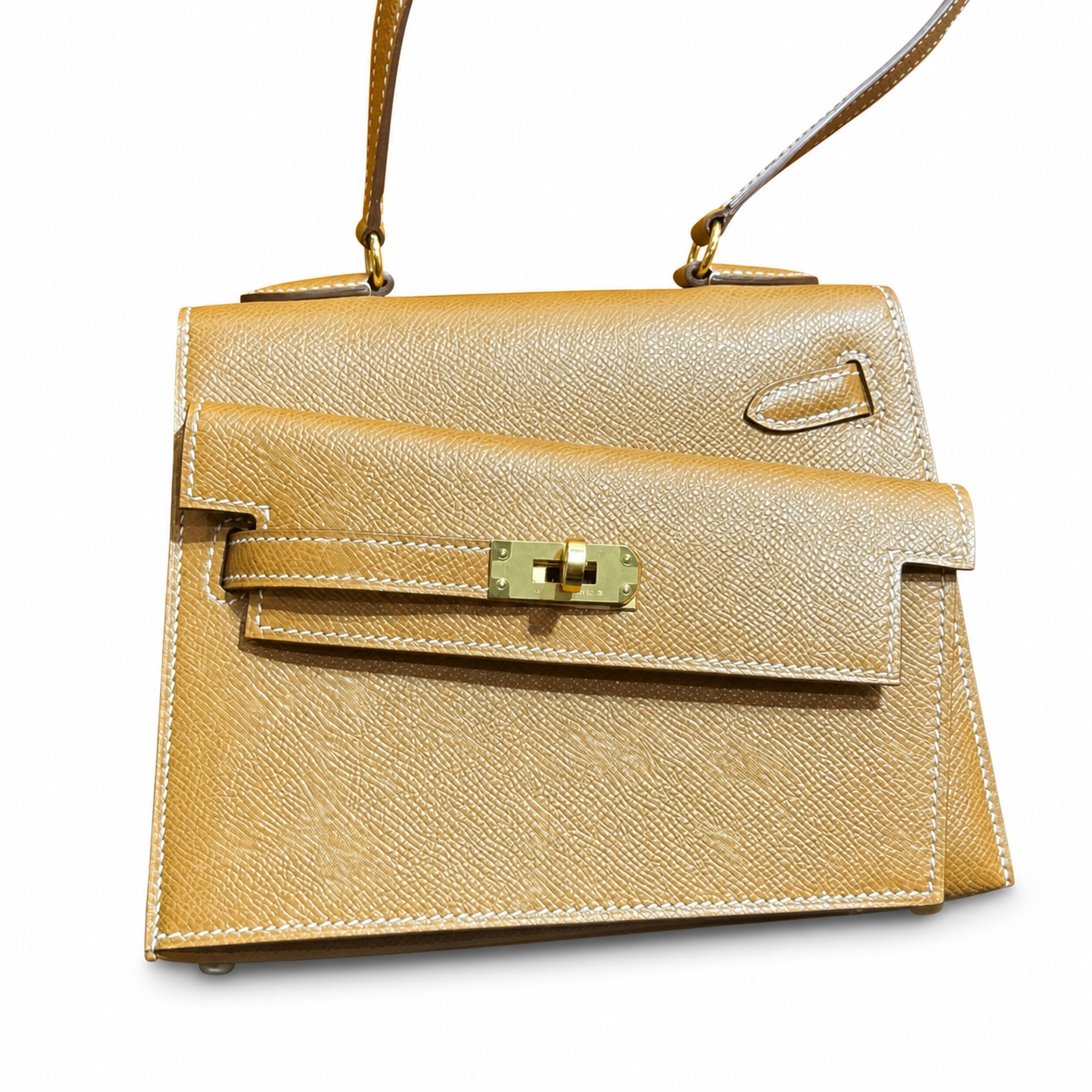 kelly double-sided DESORDRE original epsom leather gold brown gold buckle order shipped