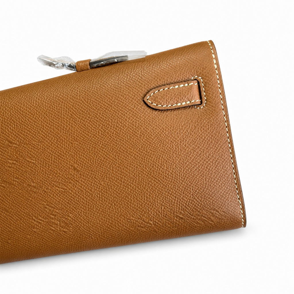 Kelly Cut 31 handbag Epsom leather picture gold color ready stock