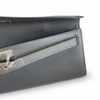 Kelly Cut 31 Clutch Epsom Leather Picture Pewter Gray