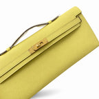 Kelly cut 31 clutch epsom chick yellow gold buckle ready stock