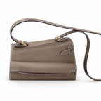 Latest new style 🆕 kelly latest style FW 2022 double-sided kelly epsom leather double-sided irregular design bold change new look more handsome and stylish 18 elephant gray gold buckle