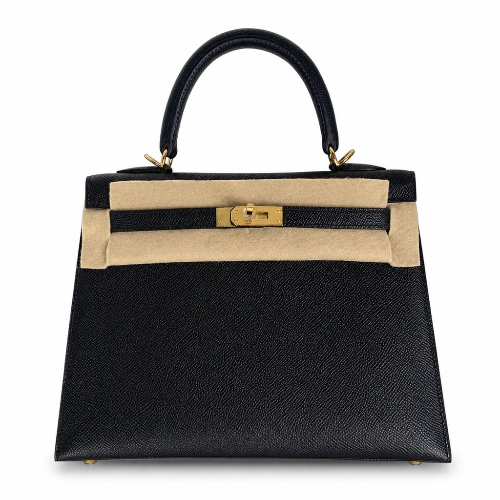 Customer order💕kelly25 black epsom gold buckle handmade