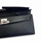 Kelly Cut 31 handbag Epsom leather picture black ready stock