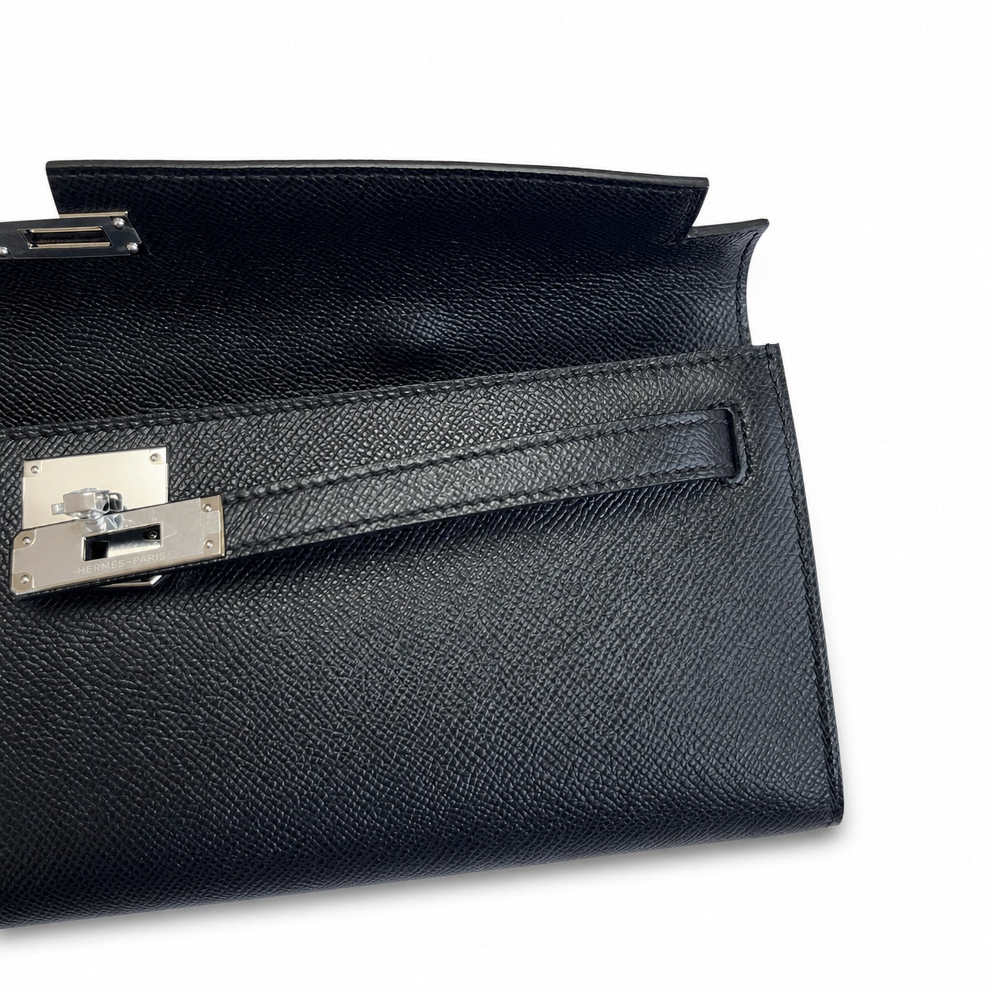 Kelly Cut 31 handbag Epsom leather picture black ready stock