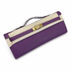 Kelly Cut 31 Clutch Epsom Leather Picture Anemone
