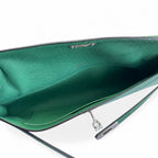 Kelly Cut 31 Clutch Epsom Leather Picture Malachite Green