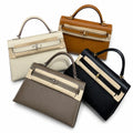mini Kelly second generation, imported Epsom four diamond colors
