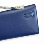 Kelly Cut 31 Clutch Epsom Leather Picture Dark Blue