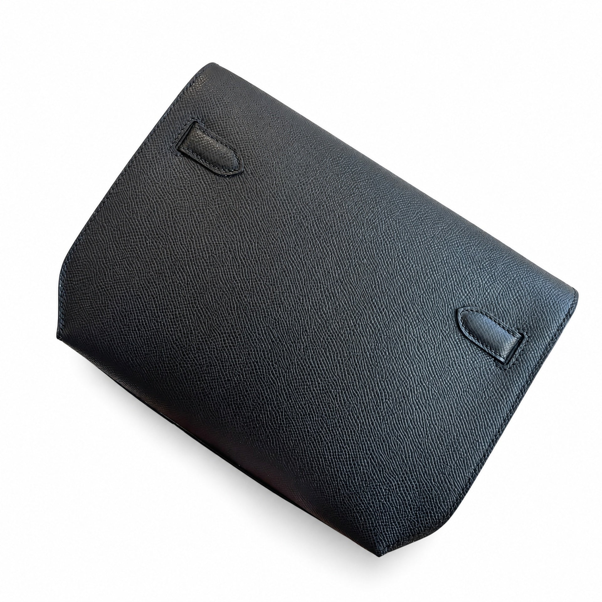 Kelly Depeches 25 clutch, Epsom leather (with additional shoulder strap), can be worn cross-body, can be carried by hand or on the wrist, daily needs, seamless switch between business/leisure - centra
