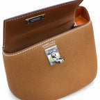 Fully hand-sewn👉Second generation Kelly 19cm imported Epsom leather earthy yellow gold and silver buckle