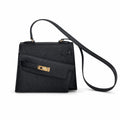Latest new style 🆕 kelly latest style FW 2022 double-sided kelly epsom leather double-sided irregular design bold change new look more handsome and stylish black gold buckle