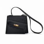 Latest new style 🆕 kelly latest style FW 2022 double-sided kelly epsom leather double-sided irregular design bold change new look more handsome and stylish black gold buckle
