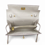 Kelly woc epsom, milkshake platinum buckle, Hass leather, handmade wax thread, all-steel hardware, top-selling market currency