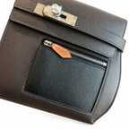 Kelly Depeches 25 clutch, Evercolor leather (with additional shoulder strap), can be worn cross-body, can be carried by hand or on the wrist, daily needs, seamless switch between business/leisure - ce