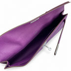 Kelly Cut 31 Clutch Epsom Leather Picture Anemone Purple