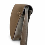 Kelly Depeches 25 clutch, Togo leather (with additional shoulder strap), can be worn cross-body, can be carried by hand or on the wrist, daily needs, seamless switch between business/leisure - central