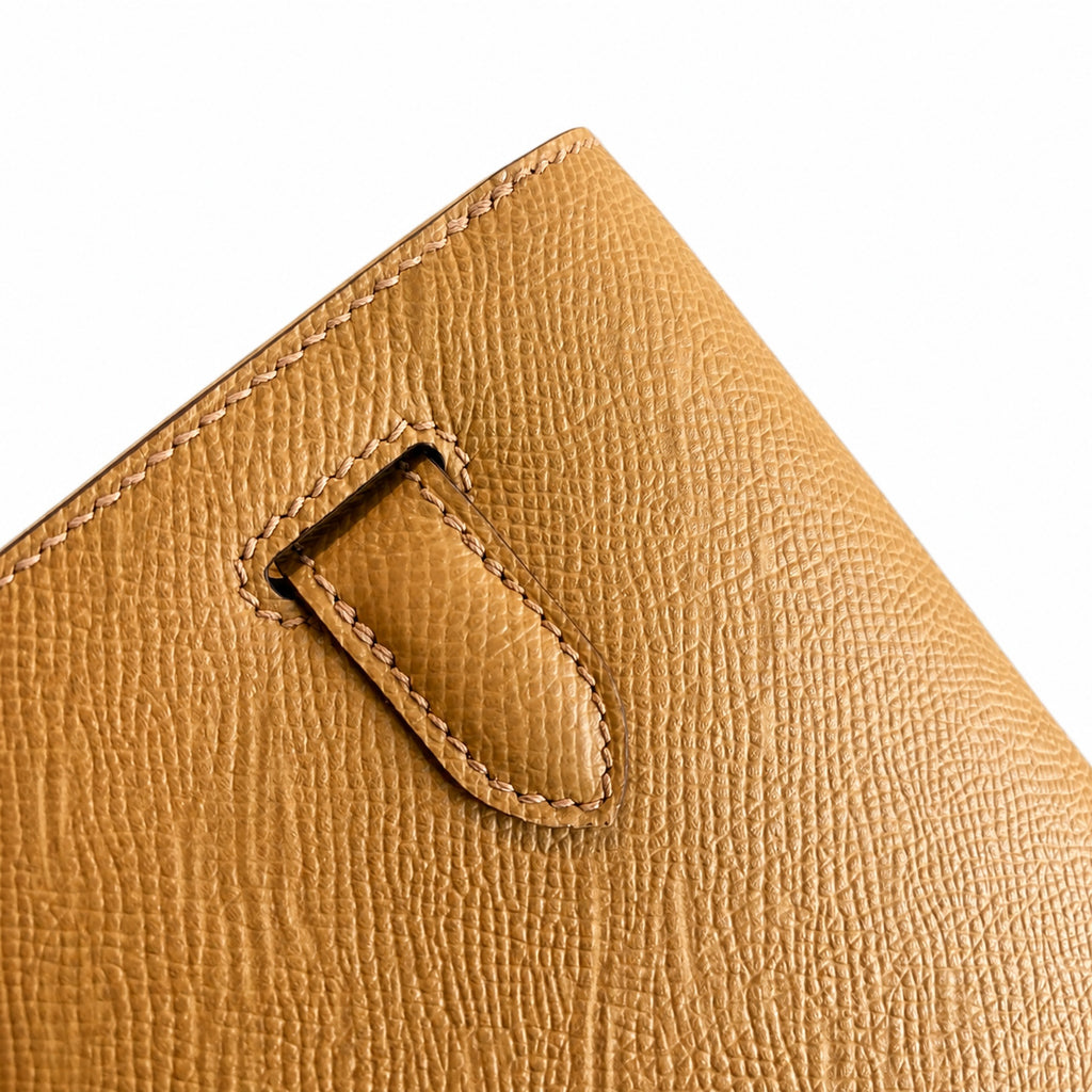 Kelly Depeches 25 clutch, Epsom leather (with additional shoulder strap), can be worn cross-body, can be carried by hand or on the wrist, daily needs, seamless switch between business/leisure - centra