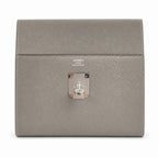 🆕 In stock Kelly Messenger messenger bag for men and women, pewter gray silver buckle, imported leather, all-steel hand-waxed thread, the highest cost-effectiveness on the Internet. The classic combin