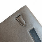 Kelly Depeches 25 clutch, Evercolor leather (with additional shoulder strap), can be worn cross-body, can be carried by hand or on the wrist, daily needs, seamless switch between business/leisure - ce