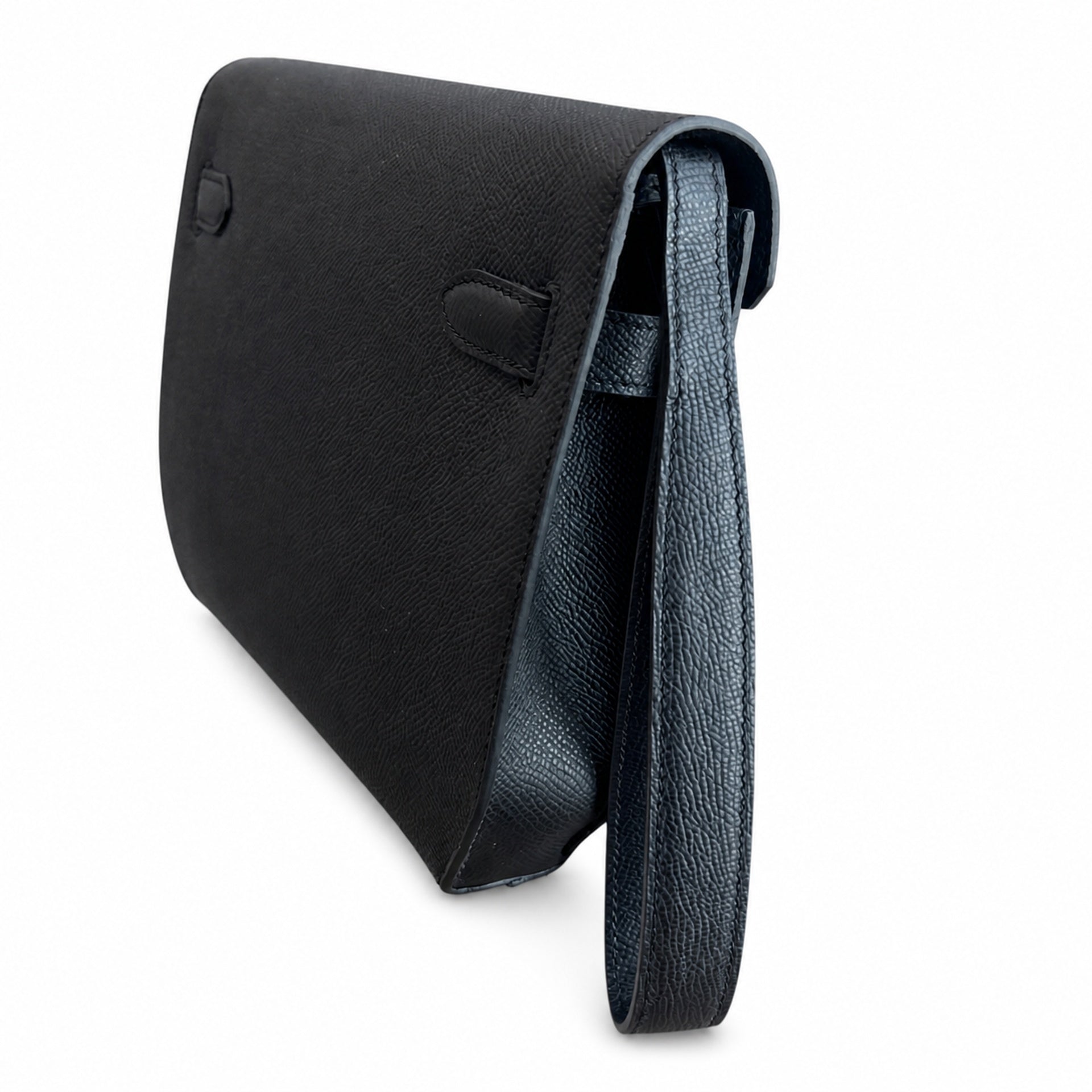 Kelly Depeches 25 clutch, Epsom leather (with additional shoulder strap), can be worn cross-body, can be carried by hand or on the wrist, daily needs, seamless switch between business/leisure - centra