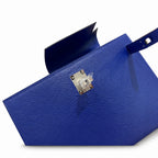 Kelly 25cm Epsom leather 7T BlueElectric electric blue top handcraft! Counter quality!
