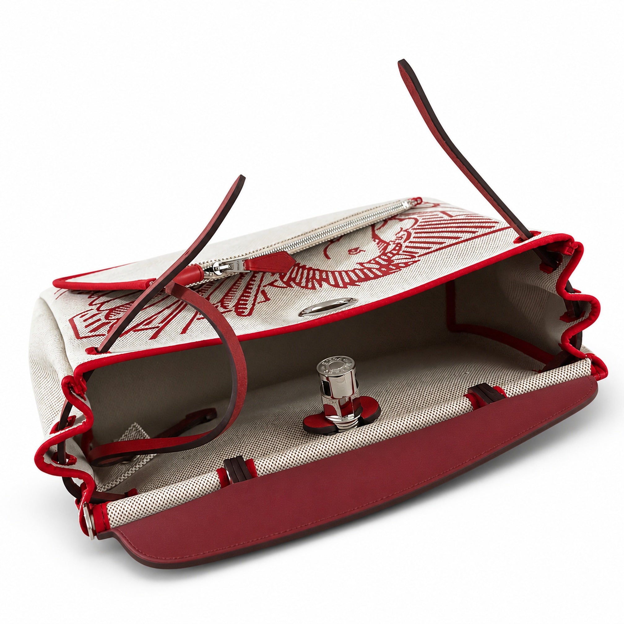 Hermers' popular herbag 31cm is designed to be inspired by saddle bags. The body of the bag is made of canvas, and the inseam, shoulder straps and handle are made of leather. The appearance is very si