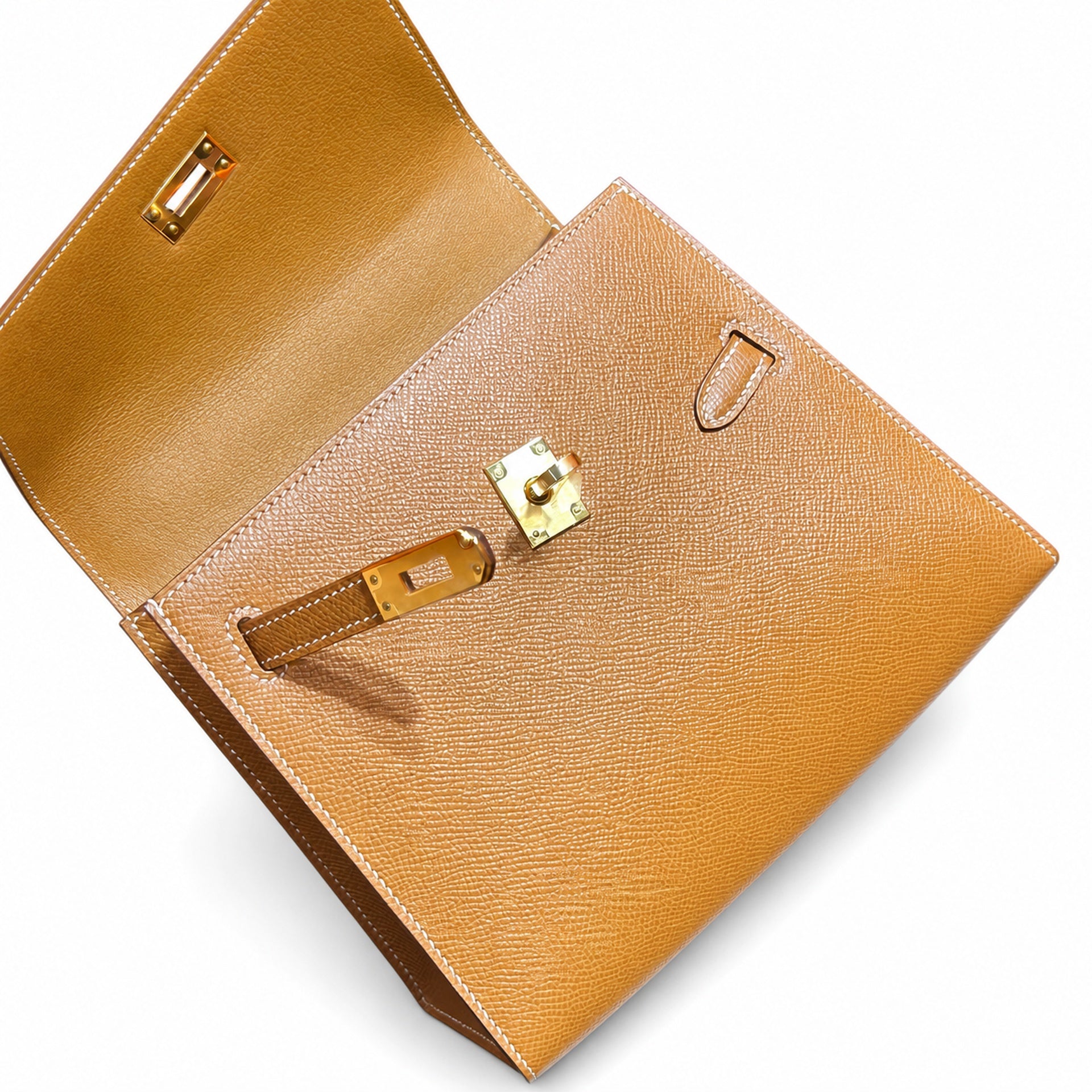 kelly double-sided DESORDRE original epsom leather gold brown gold buckle order shipped