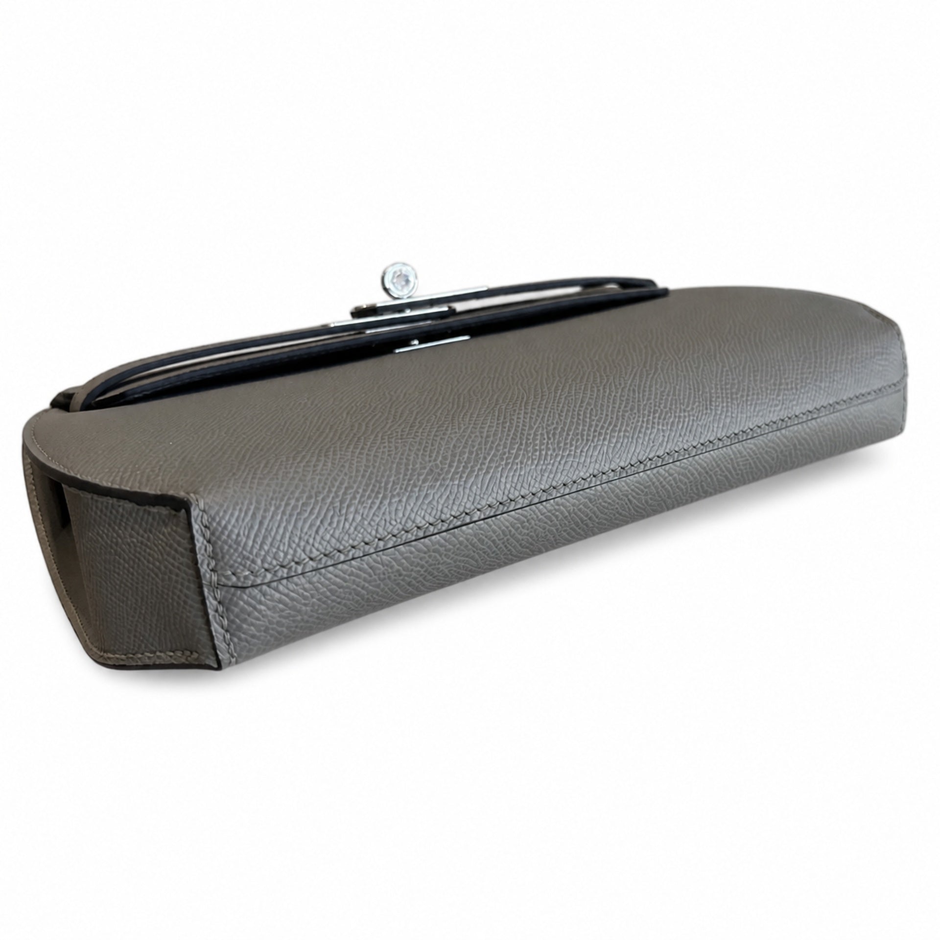 Kelly Depeches 25 clutch, Epsom leather (with additional shoulder strap), can be worn cross-body, can be carried by hand or on the wrist, daily needs, seamless switch between business/leisure - centra