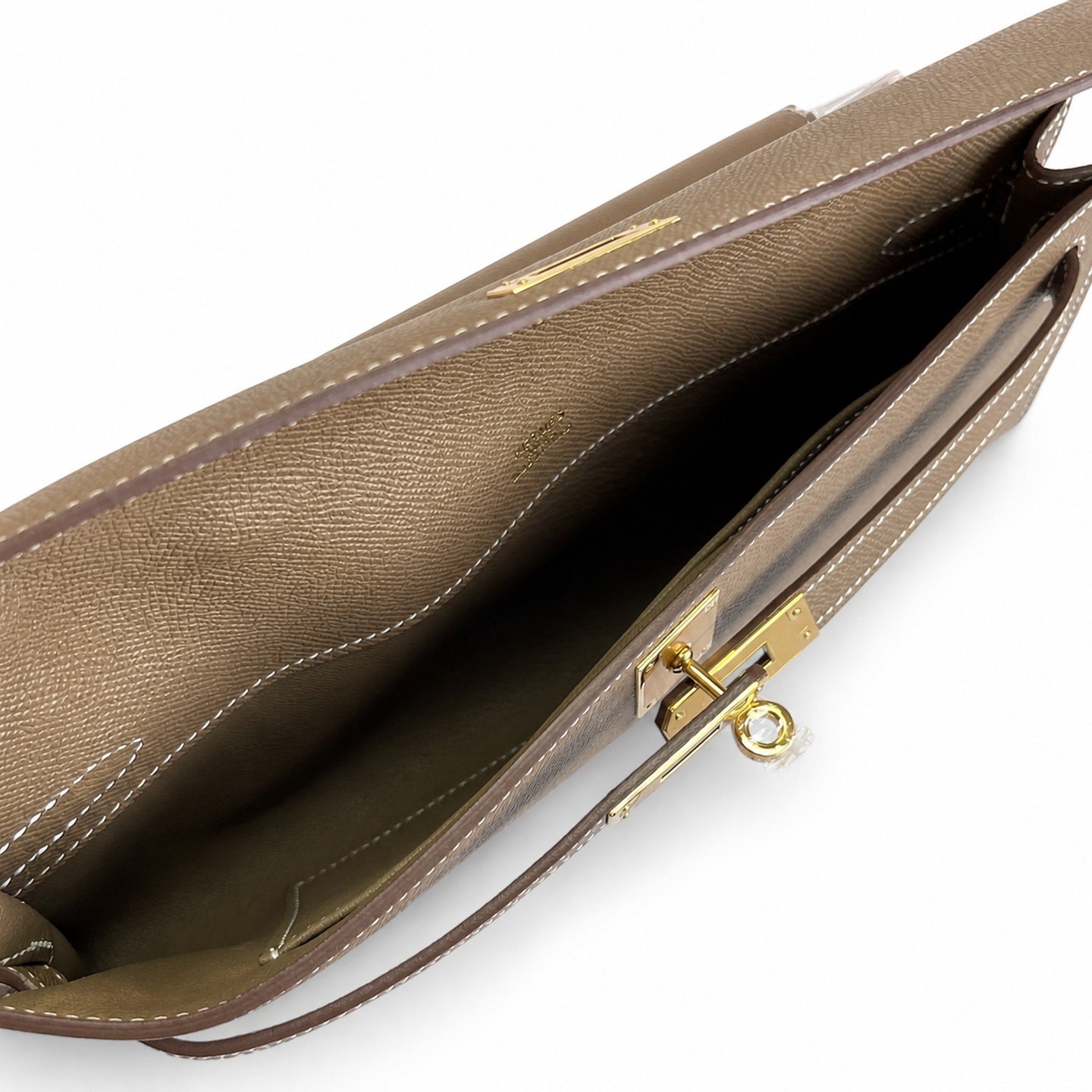 Kelly Cut 31 handbag Epsom leather picture elephant gray ready stock
