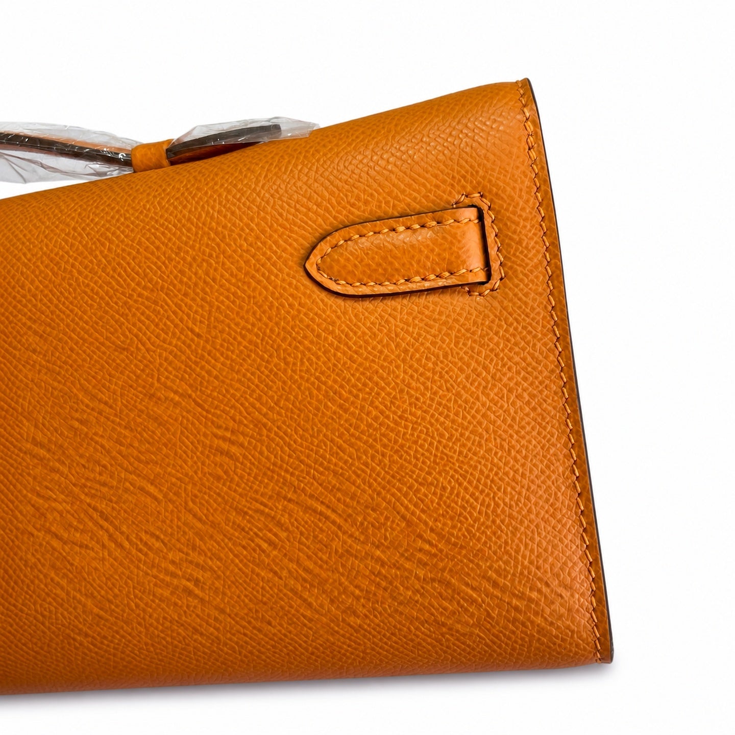 Kelly Cut 31 Clutch Epsom Leather Picture Orange