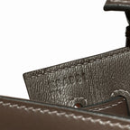 New limited edition 😍😍 32Kelly Lakis BOX patchwork, ebony color🪵 silver buckle. The old money style series is low-key and noble. It exudes an elegant and retro temperament from the inside out. It is n