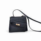 Latest new style 🆕 kelly latest style FW 2022 double-sided kelly epsom leather double-sided irregular design bold change new look more handsome and stylish black gold buckle