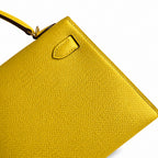 Fully hand-sewn👉Second generation Mini Kelly 19cm imported Epsom leather Naples gold buckle